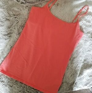 Hot pink fitted cami